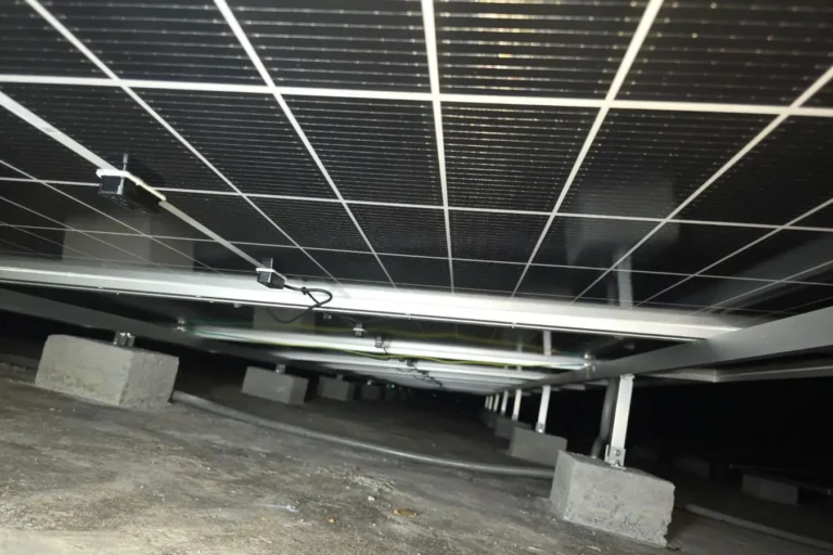 solar power installation - panels