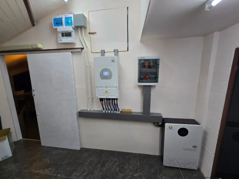 solar power installation - controllers